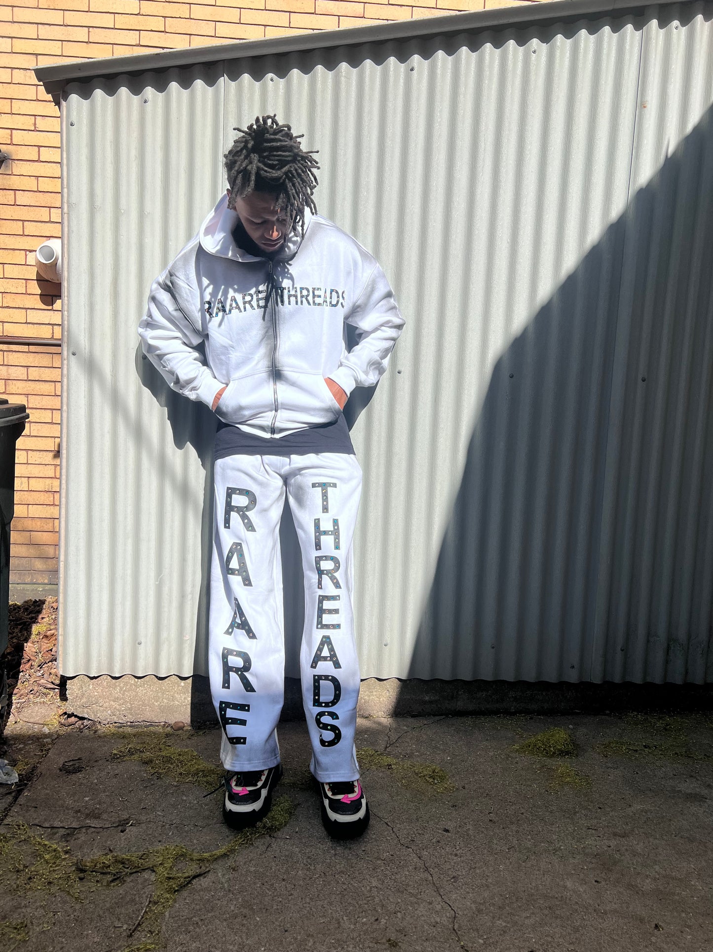 White Gemstone Jacket