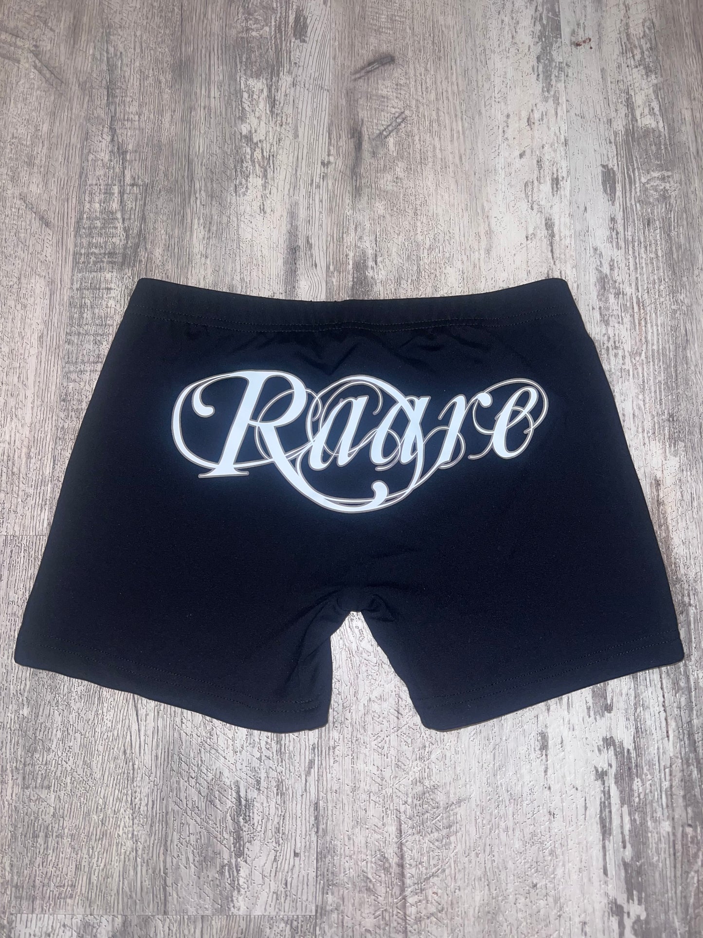 “She’s Raare” Shorts (Black)