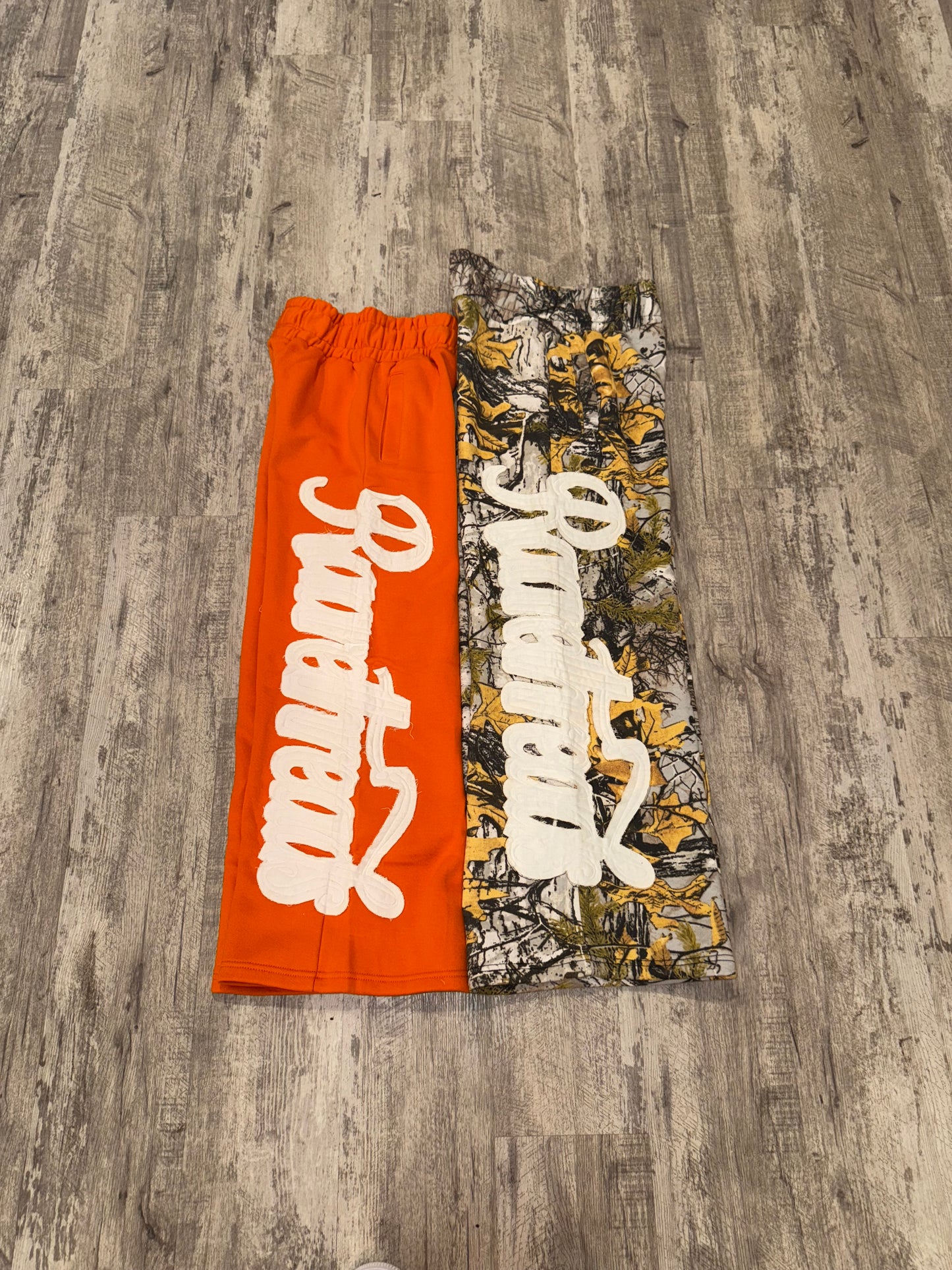 “DYING BREED" ORANGE SWEATPANTS