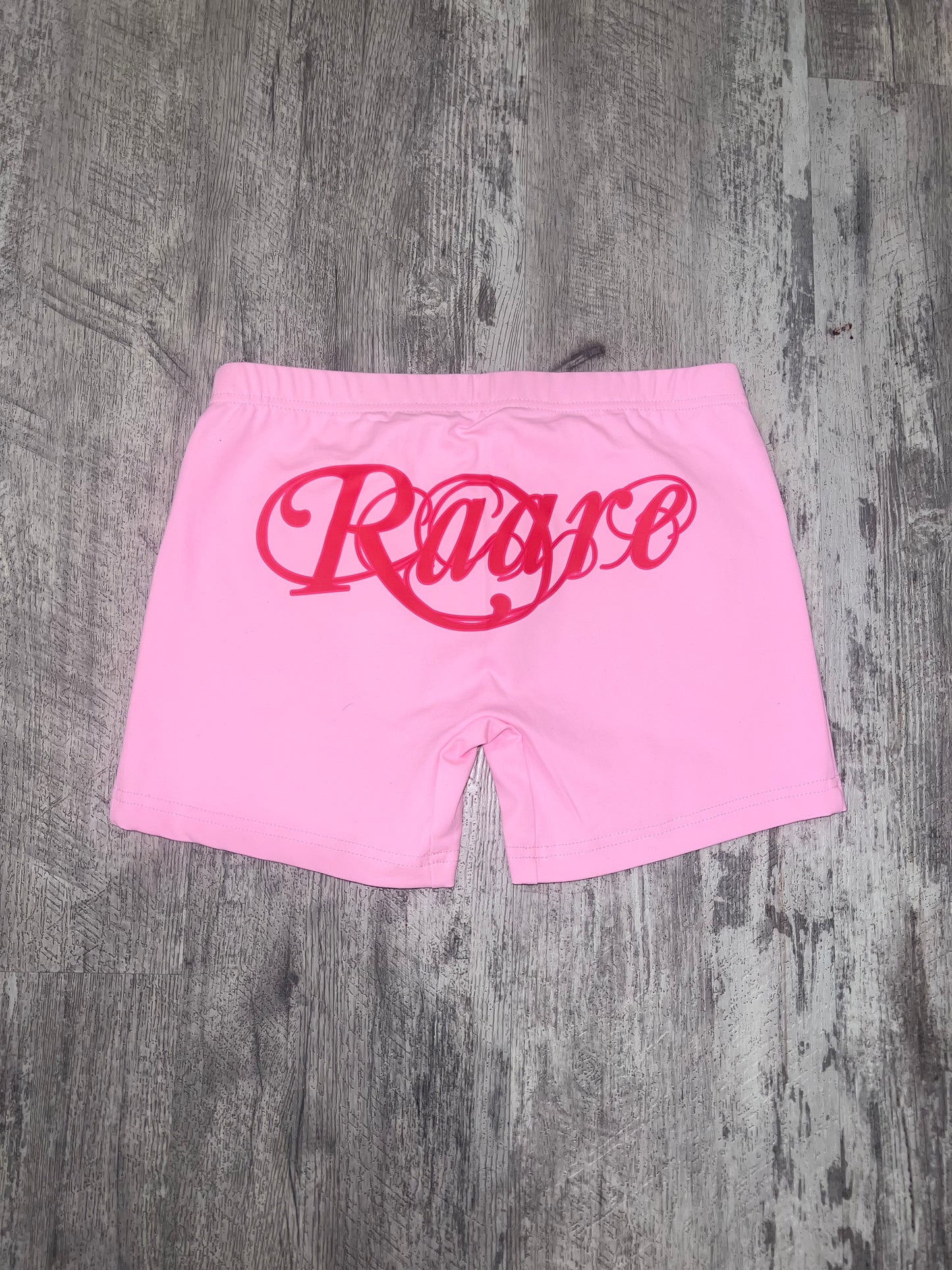 “She’s Raare”Shorts (Pink)